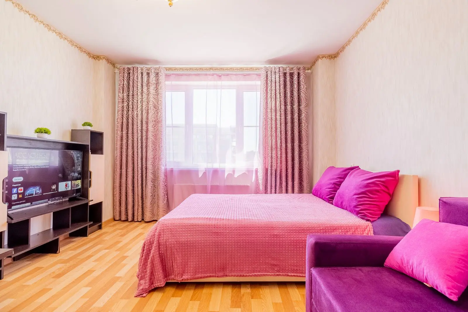 Interior of apartment for daily rent, Molodechno, ул. Космонавтов 8