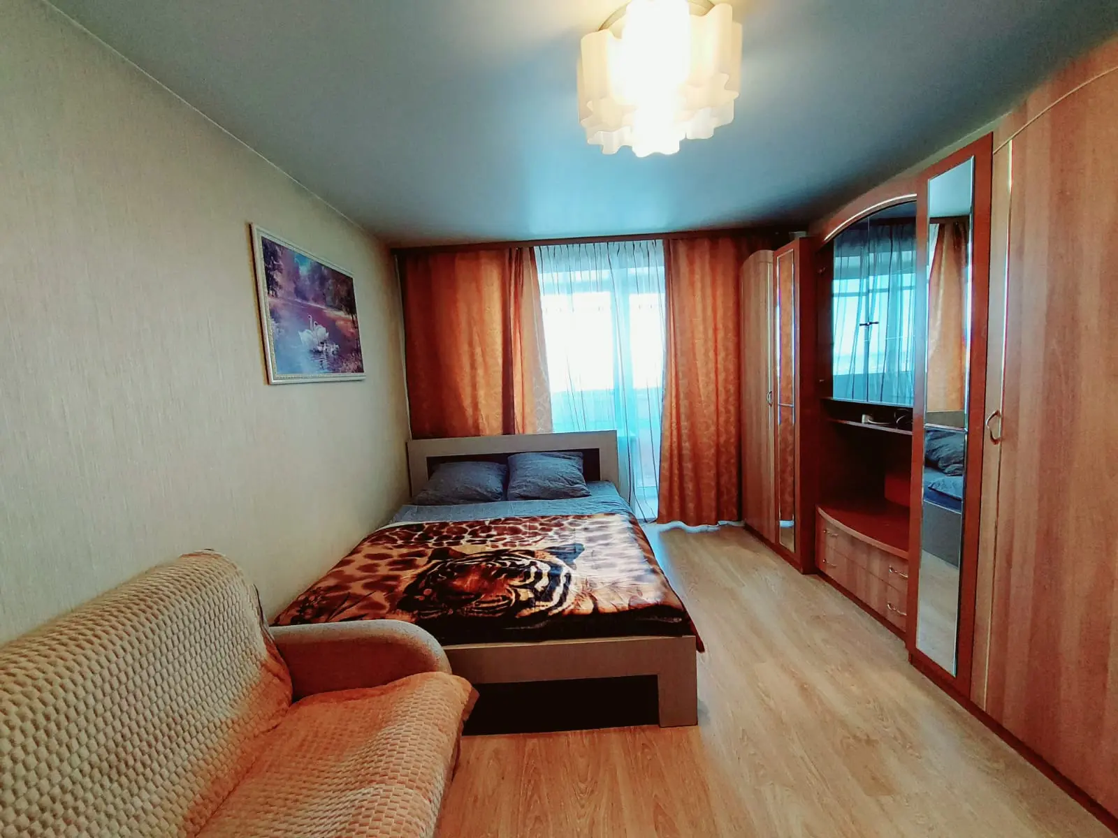 Interior of apartment for daily rent, Molodechno, Bogdana Hmelnickogo str. 11