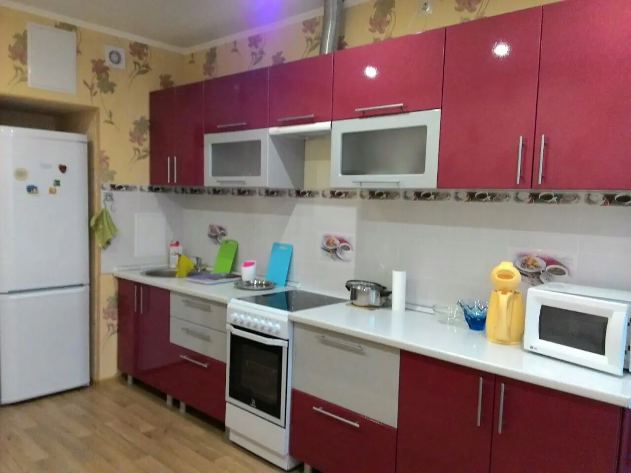 Interior of apartment for daily rent, Molodechno, ул. Молодежная 11